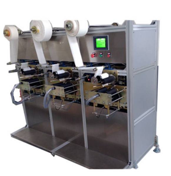 Non-elastic bandage rolling machine